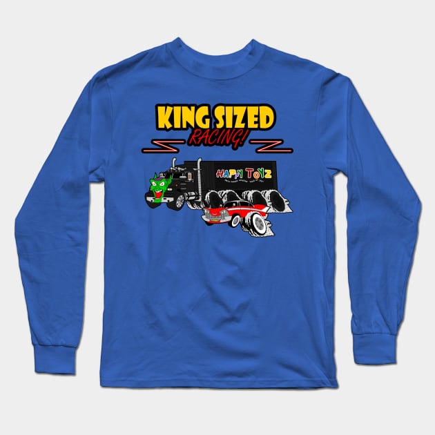 Stephen King Sized Racing! Long Sleeve T-Shirt by RobotGhost